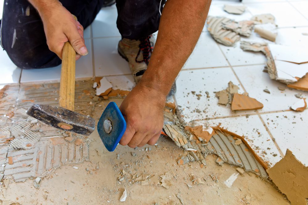 renovate and refurbish the bathroom