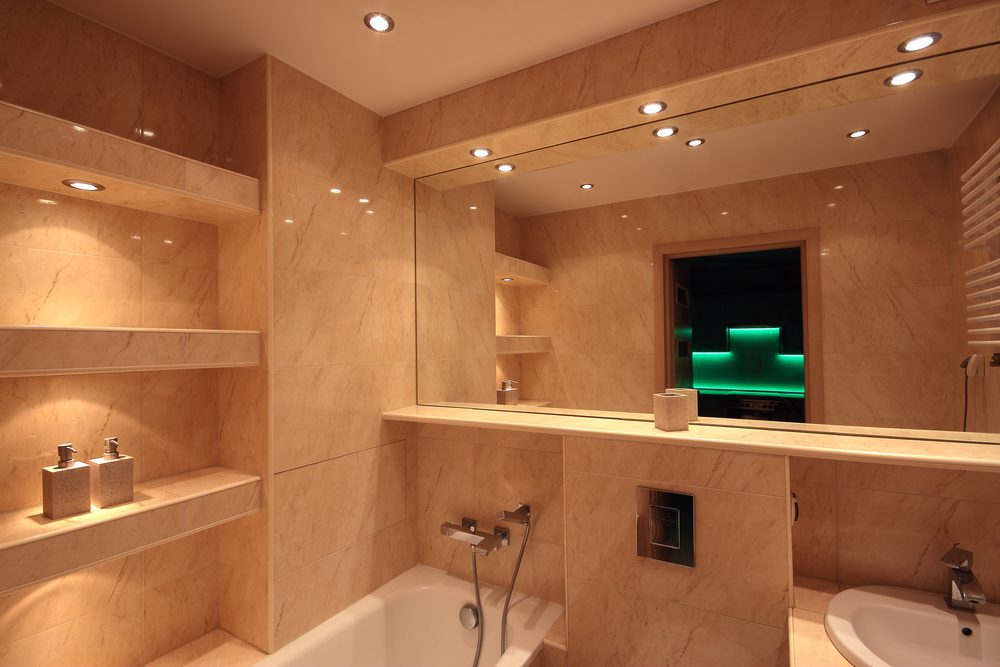 Modern House Bathroom Interior