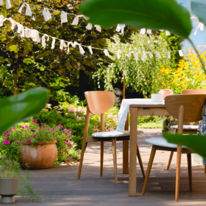 wooden furniture on the patio 8sv9njy (2)